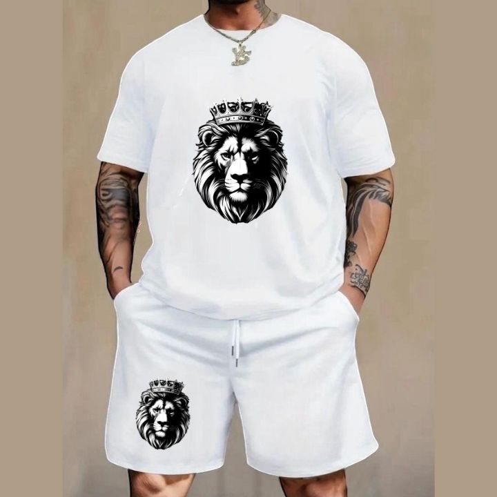 conjunto leon hombre
