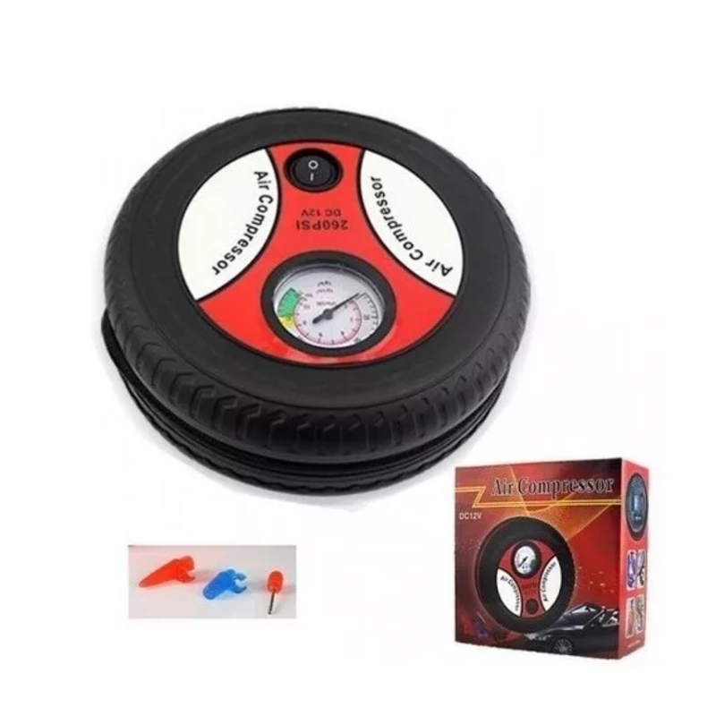 Compresor De Aire Carro Inflador Llantas